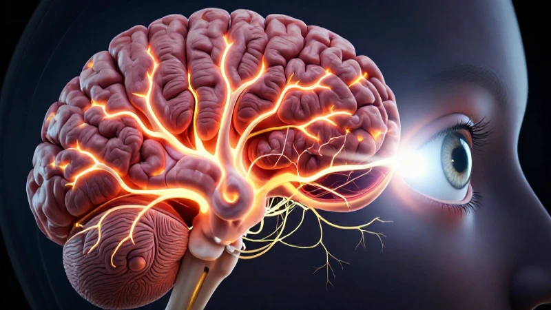 Anatomía cerebral luminosa, detallada e ilustrada