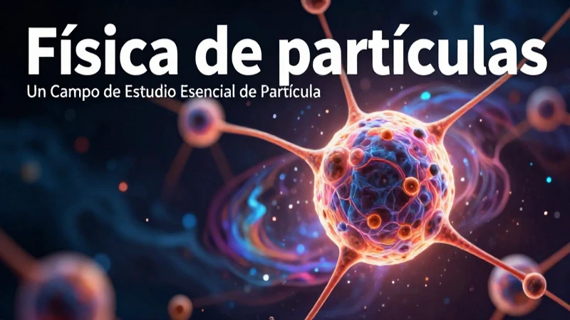 Partícula: Definición, Usos en Física y Lenguaje Coloquial 3 Física de partículas: estudio esencial y visual atractivo