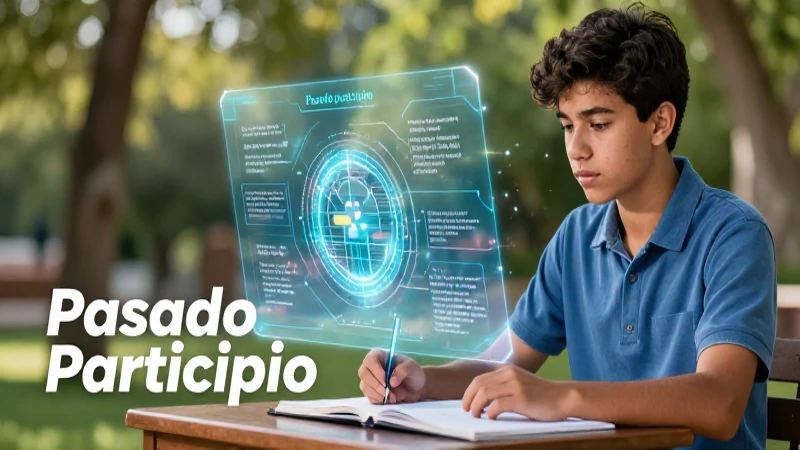 Aprender gramática con imágenes futuristas