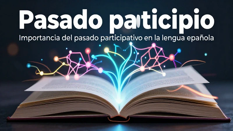 El participio es clave para entender el español