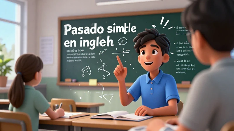 Estudia el pasado simple del verbo to be