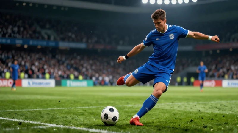 Cuáles son los tipos y usos de los pases que debes conocer 6 Jugador de fútbol realizando un pase dinámico