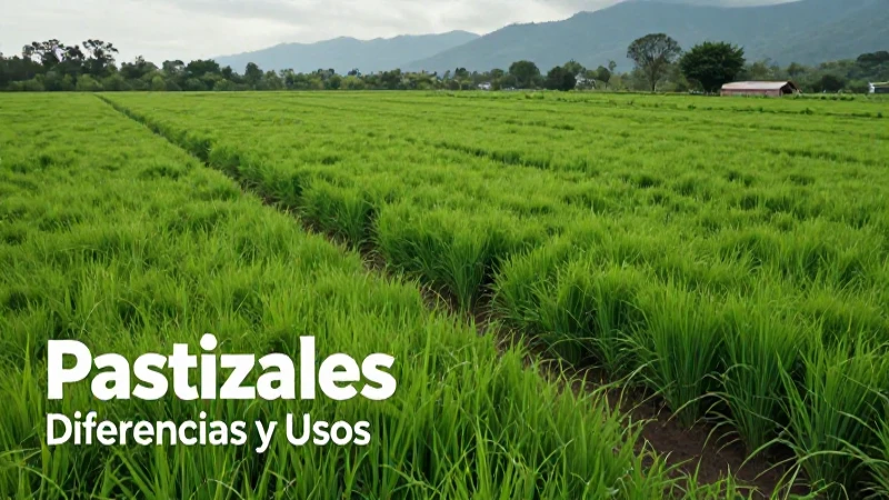Pastizales de cultivo: definidos, usos y estética
