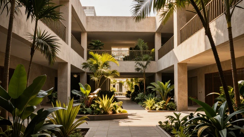 Patio: Definición, Características y Concepto de Patios 5 Cortijo moderno mexicano con luz dorada