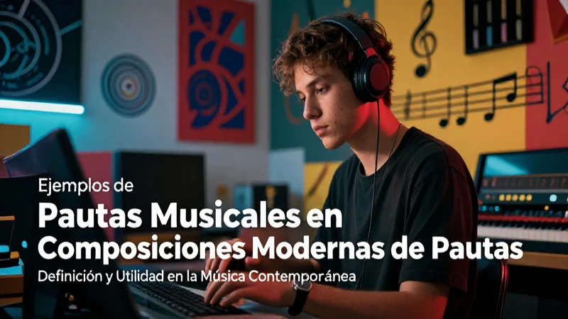 Pautas: Definición y Utilidad en la Música Contemporánea 7 Ejemplos y utilidad de pautas musicales