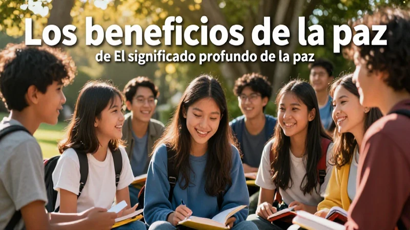 Estudiantes felices disfrutan la paz escolar