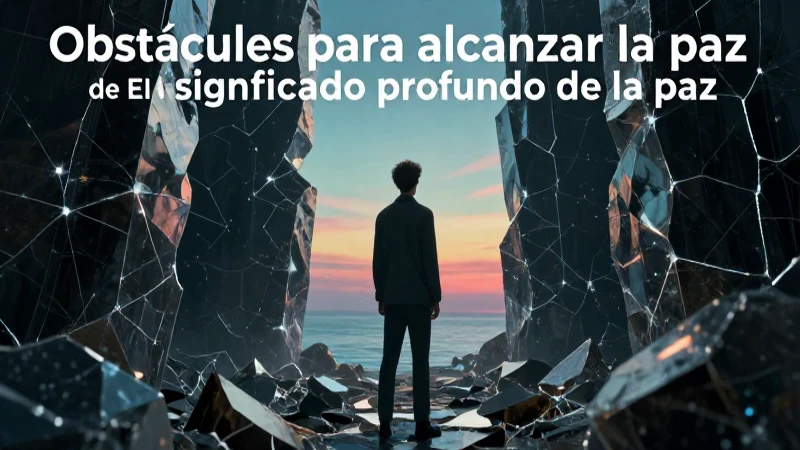 Determinación frente a obstáculos hacia la paz