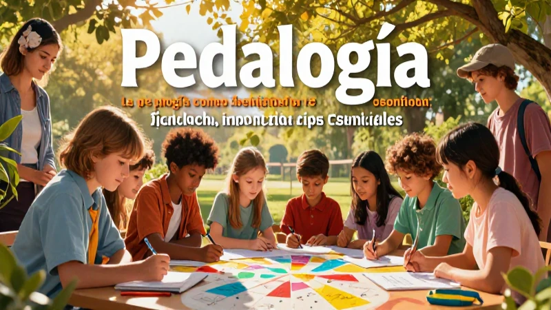 Pedagogía: ciencia y arte de la educación