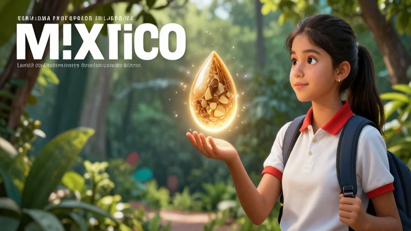 Qué es la pedagogía y cuáles son sus características y tipos 8 Joven estudiante con semillas de conocimiento y colores mexicanos