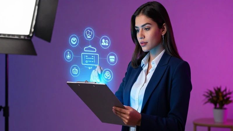Pedido: Definición, Concepto y Todo lo que Debes Saber 7 Profesional mexicana organizando estrategia digital vibrante