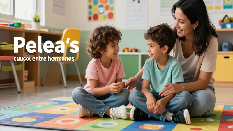 Soluciones claras para conflictos entre hermanos