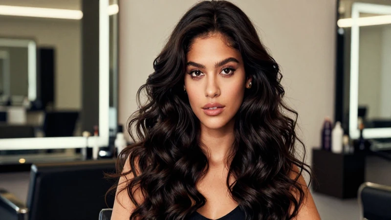 Hermosa mexicana con estilo de revista