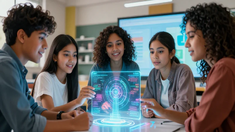 Estudiantes mexicanos aprenden con hologramas de pensamiento computacional