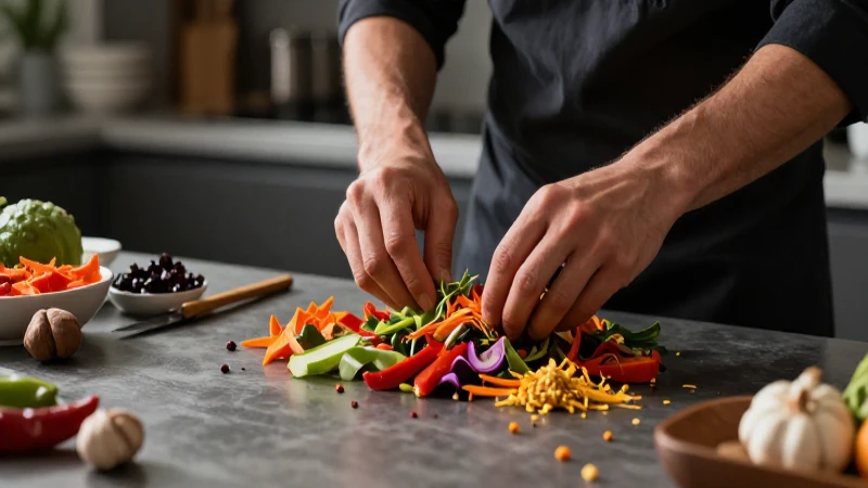 Creatividad culinaria e ingredientes innovadores