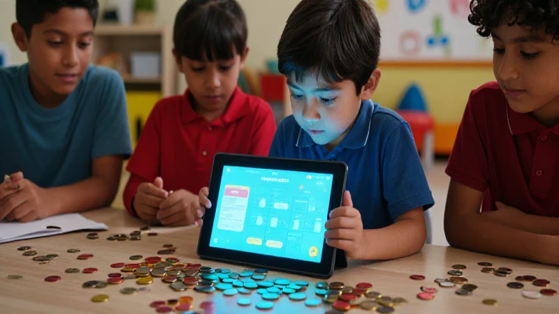 Qué actividades de monedas son adecuadas para preescolar 8 Niños mexicanos aprendiendo con tecnología vibrante