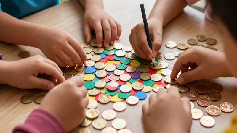 Qué actividades de monedas son adecuadas para preescolar 4 Tallado de monedas estimula la creatividad infantil