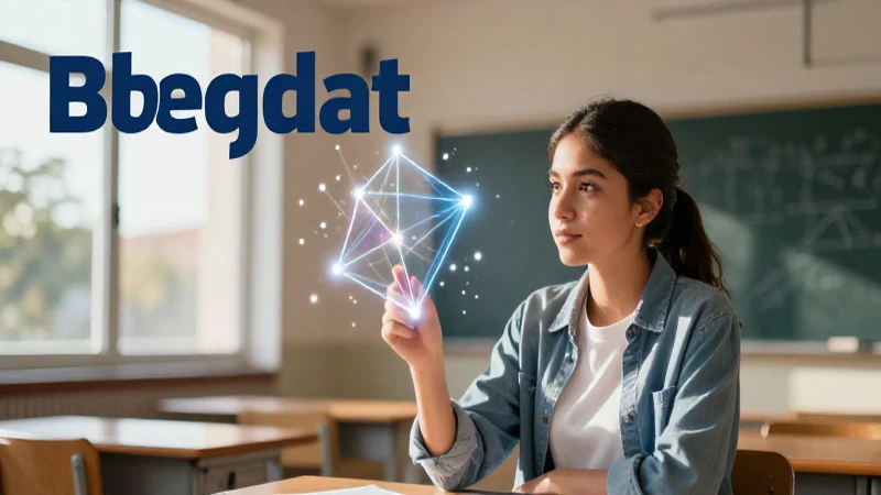Estudiante mexicano estudia patrones matemáticos iluminados