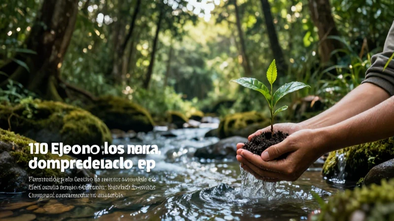 Pensamiento sistémico: gestionar recursos naturales