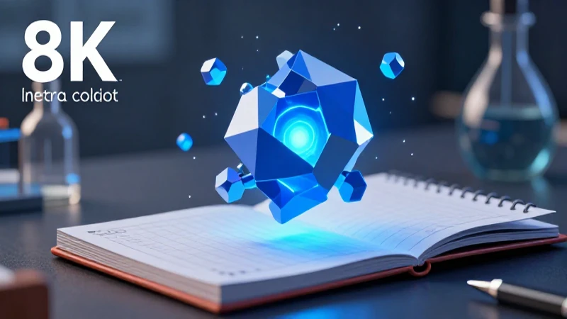 Modelo geométrico 3D educativo sobre cuaderno