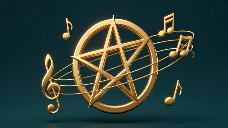 Pentagrama: Definición y Concepto de Pentagramas Musicales 6 Estructura dorada musical y ultrarrealista