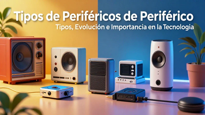 Periférico: Tipos, Evolución e Importancia en la Tecnología 3 Tecnología periférica moderna y su evolución