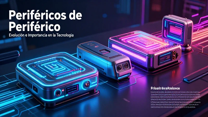 Periférico: Tipos, Evolución e Importancia en la Tecnología 4 Evolución futurista de los periféricos tecnológicos