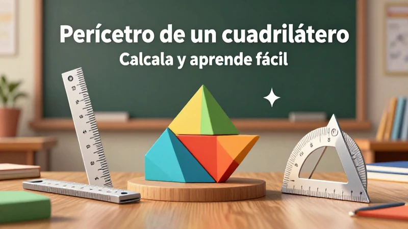 Aprende fácilmente cuadriláteros y su perímetro
