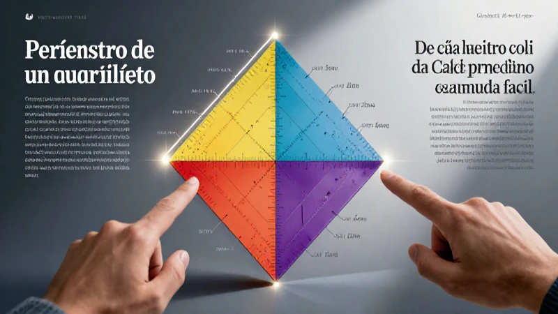 Aprende a calcular perímetros de cuadriláteros fácilmente