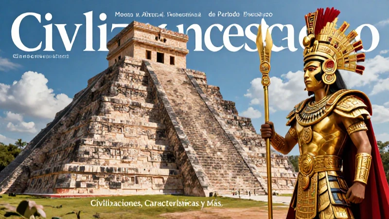 Civilizaciones Maya, Inca y Azteca ilustradas