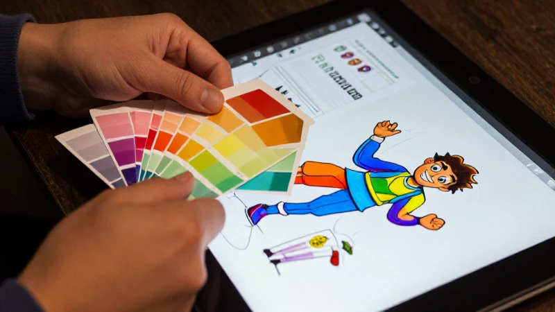 Tutorial para dibujar personajes: guía paso a paso 7 Paleta de colores para dibujar personajes