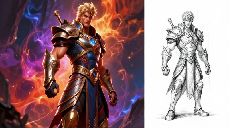 Personajes fantásticos: Tutorial para dibujarlos fácil 6 Tutorial de personajes de fantasía fáciles de dibujar
