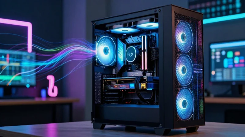 PC de alto rendimiento con estilo profesional