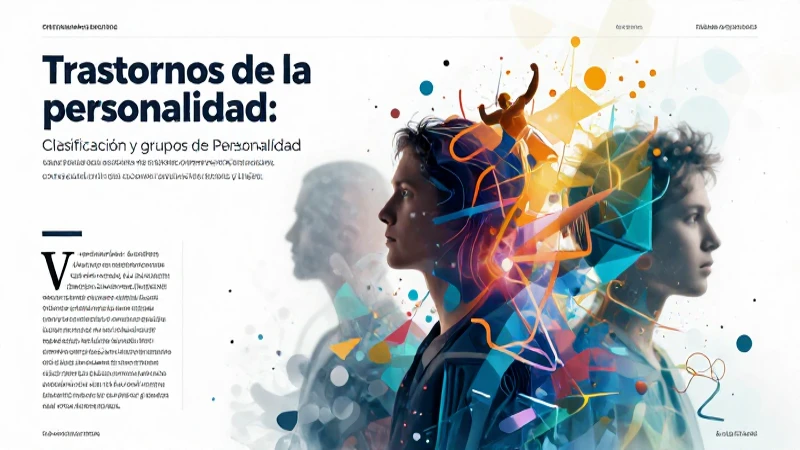 Trastornos de personalidad: concepto y diseño vanguardista