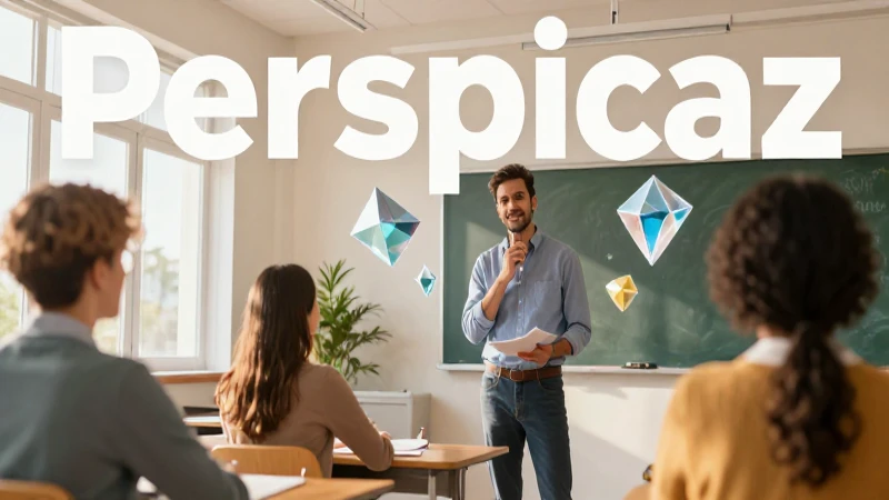 Perspicaz: Significado, concepto, origen y sus implicaciones 7 Entender la perspicacia ilumina el aprendizaje