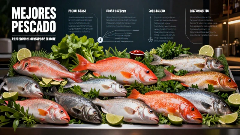 Guía visual: Mejores opciones de pescado