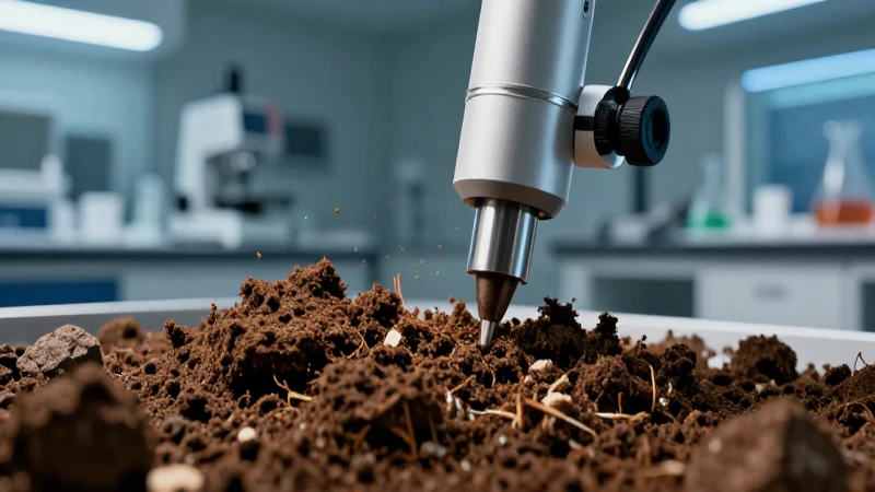 Análisis detallado de suelo en laboratorio
