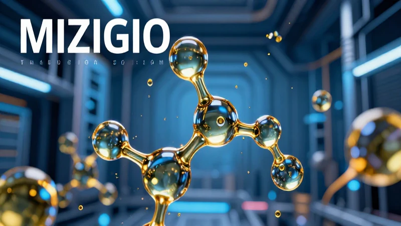 Petróleo: concepto, origen, propiedades y diversos usos 7 Portada científica molecular, vibrante y detallada