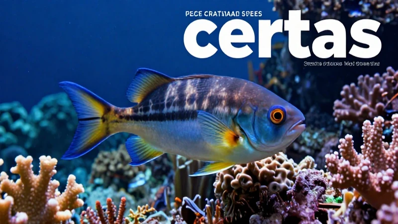 Pez Ceratias: Descubre su Asombroso Mundo y Hábitos 5 Pez Ceratias en vibrante entorno de coral