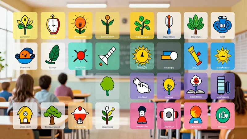 Pictogramas educativos en la vida cotidiana