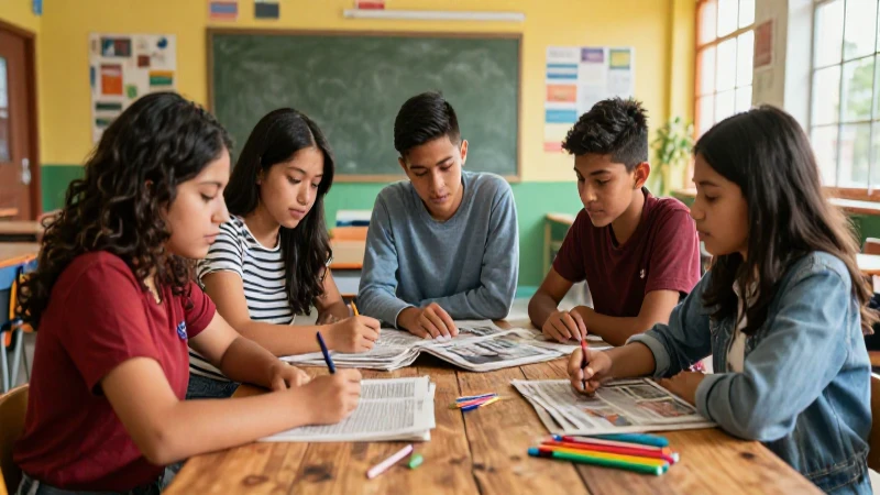 Estudiantes diseñan creativamente en un ambiente moderno