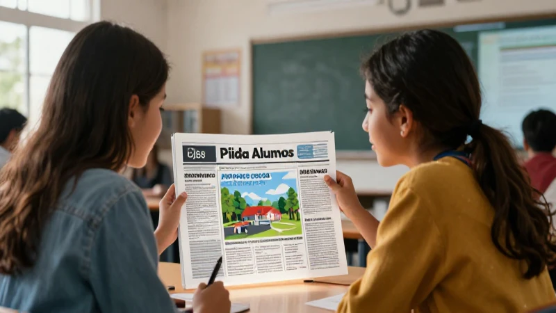 Estudiantes mexicanos crean periódicos escolares