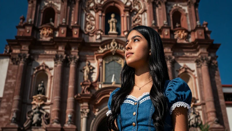 Pilar: Definición y Concepto Esencial que Debes Conocer 4 Estudiante reverente ante la Virgen de Pilar