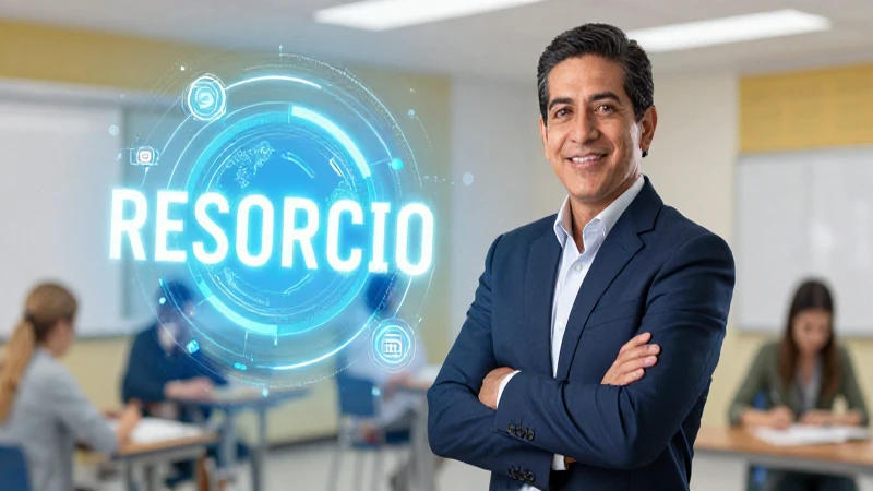 Pilar: Definición y Concepto Esencial que Debes Conocer 9 Educador mexicano, recursos digitales y atmósfera académica vibrante