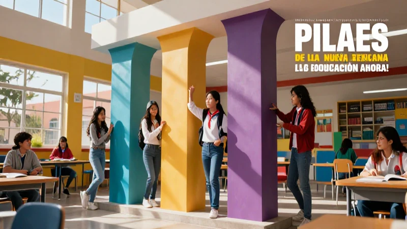 Los pilares impactan la educación mexicana