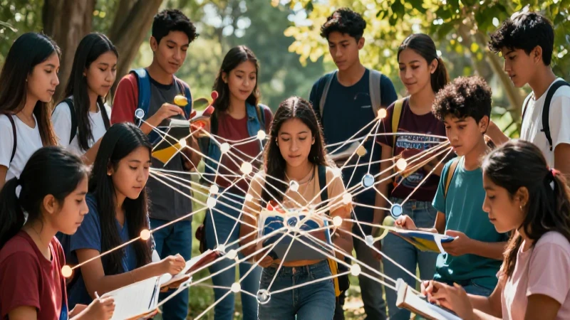 Estudiantes mexicanos colaboran en un conocimiento dinámico