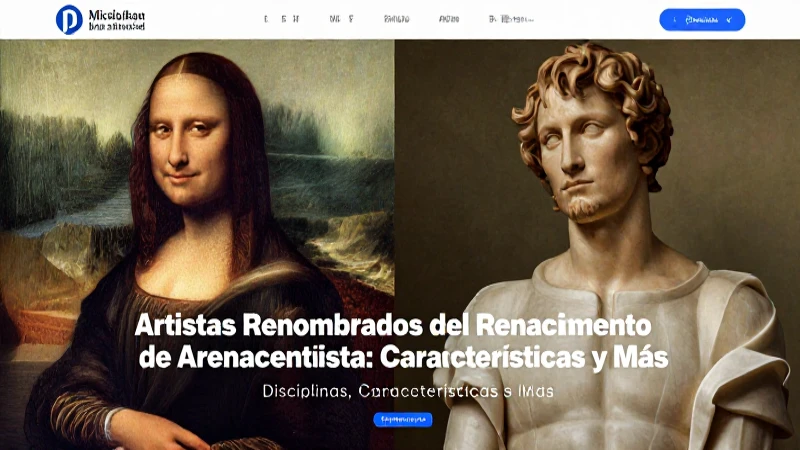 Arte Renacentista: Disciplinas, Características y Más 6 Maestros y arte del Renacimiento