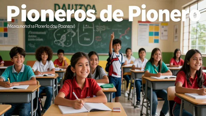 Historia de Pioneros: Un concepto educativo moderno