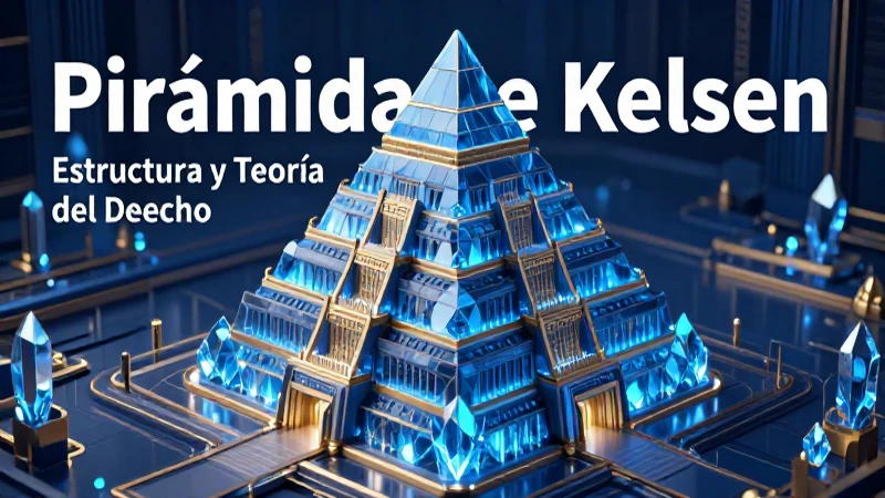 Pirámide de Kelsen: representación de la teoría jurídica