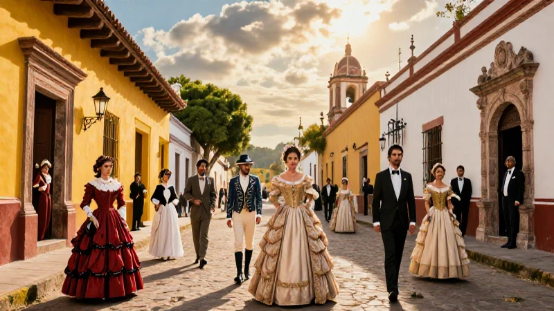 Haciendas coloniales: vibrante contraste de clases sociales