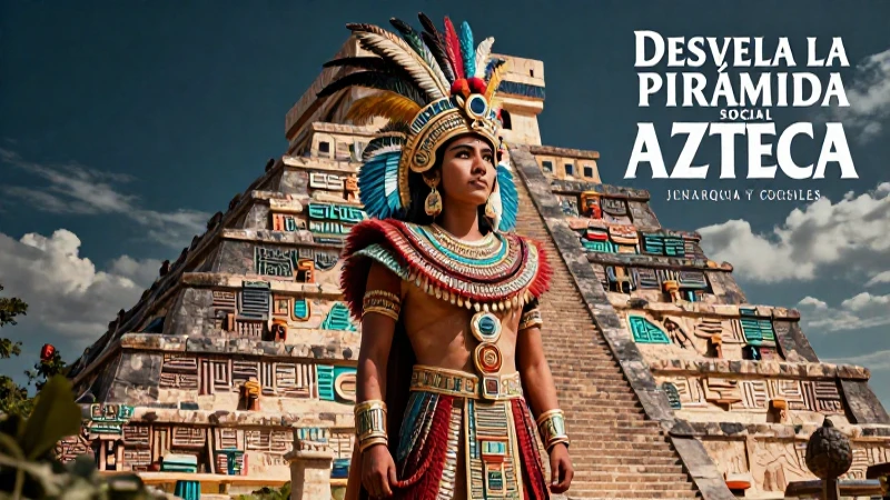 La jerarquía azteca se refleja en su magnífica pirámide